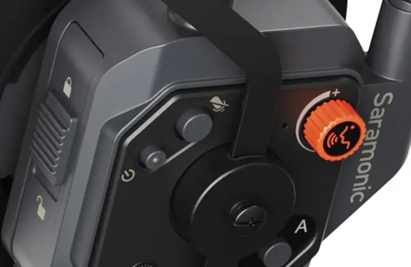 Saramonic WiTalk9 X-9D – One-handed control