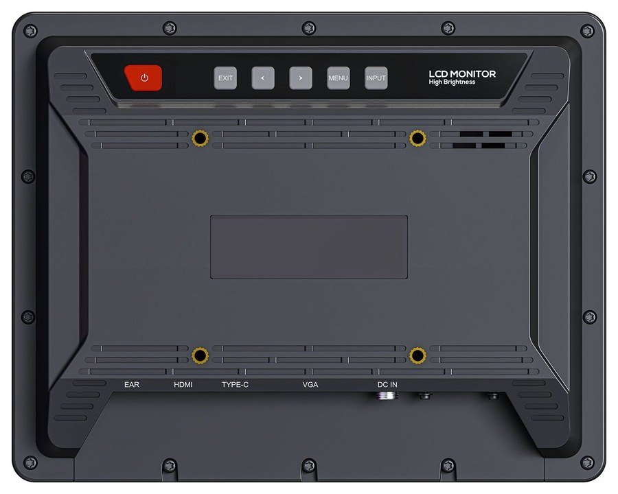 Lilliput 819/T – Controls and VESA 75 mm