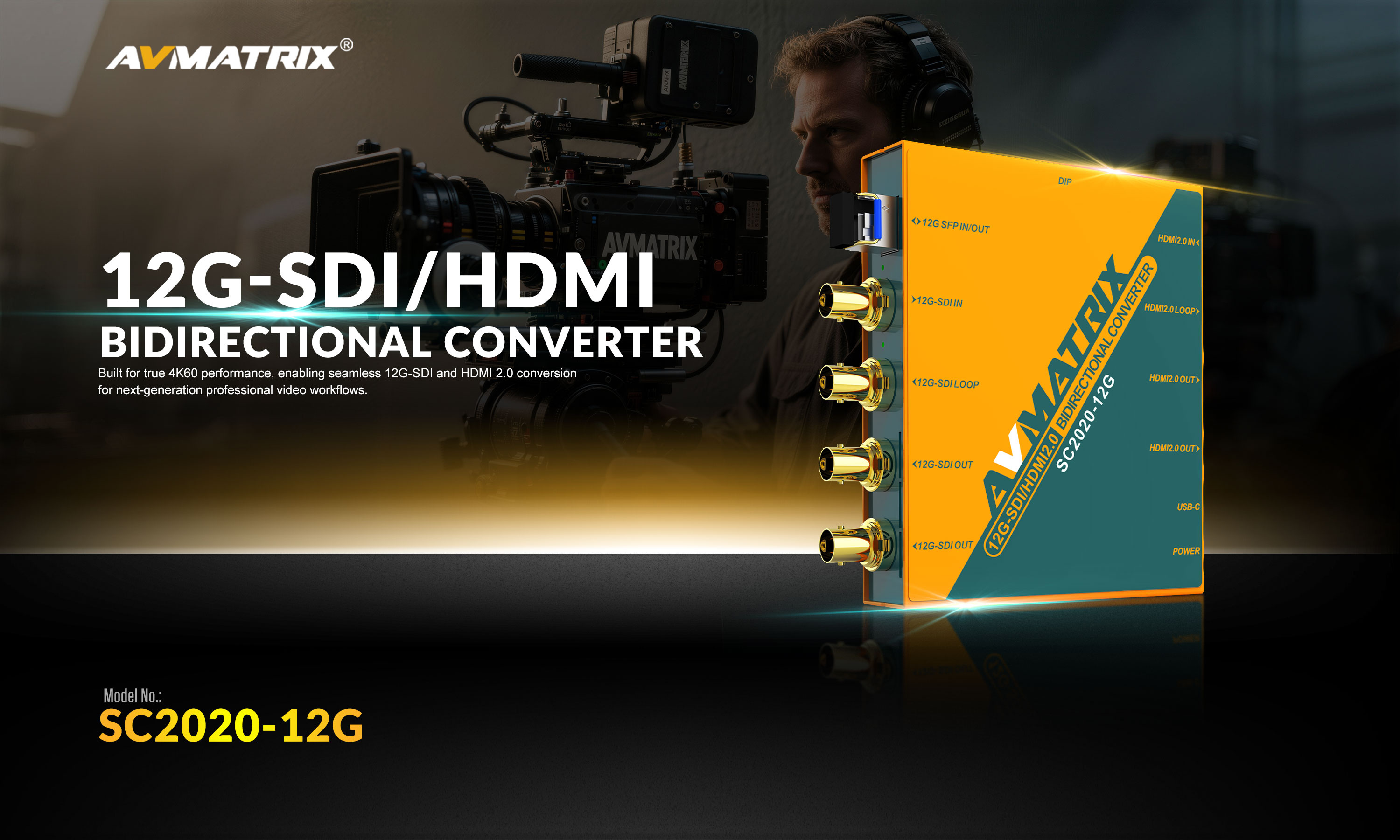 AVMATRIX SC2020-12G RX