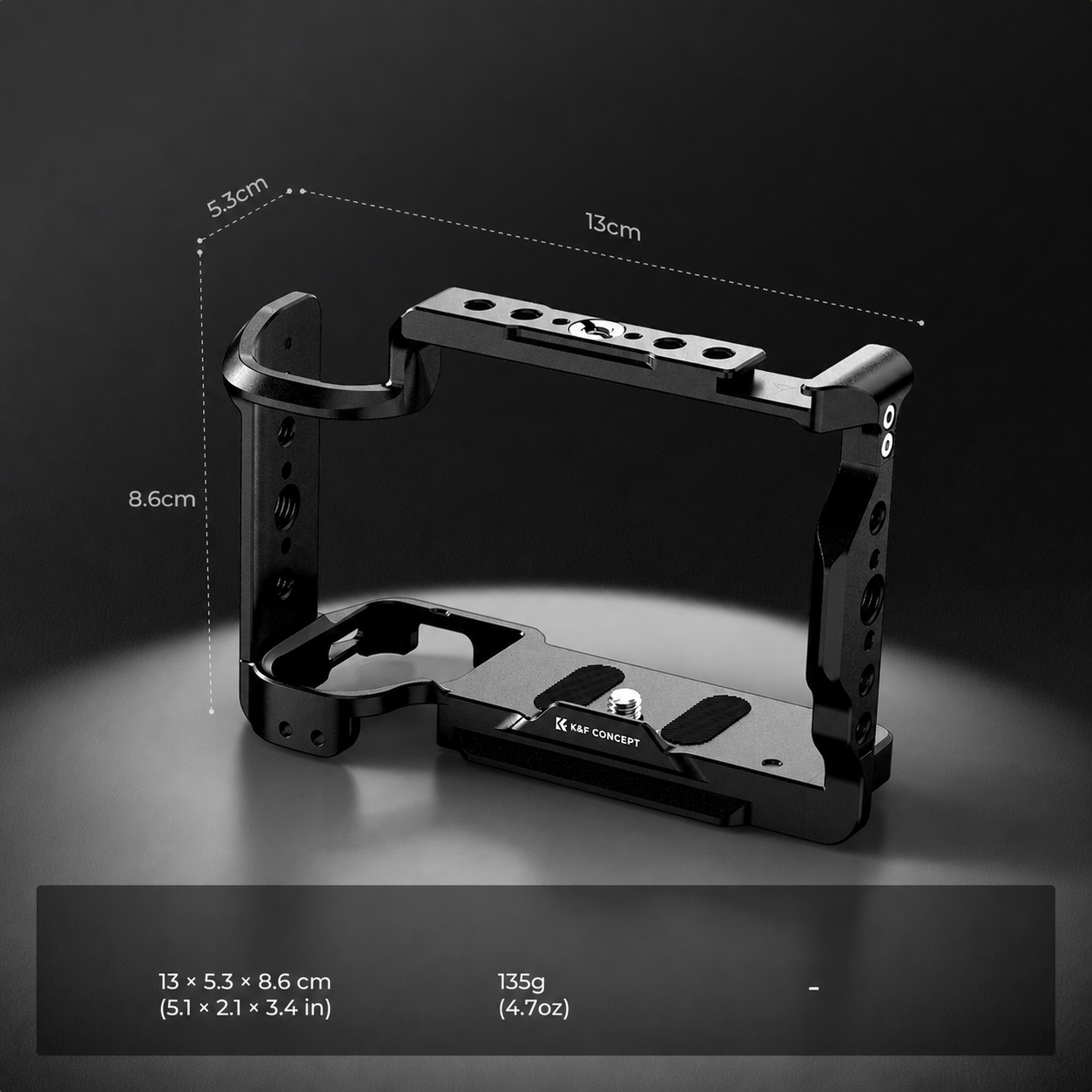 K&F Concept KF31.242 cage dimensions