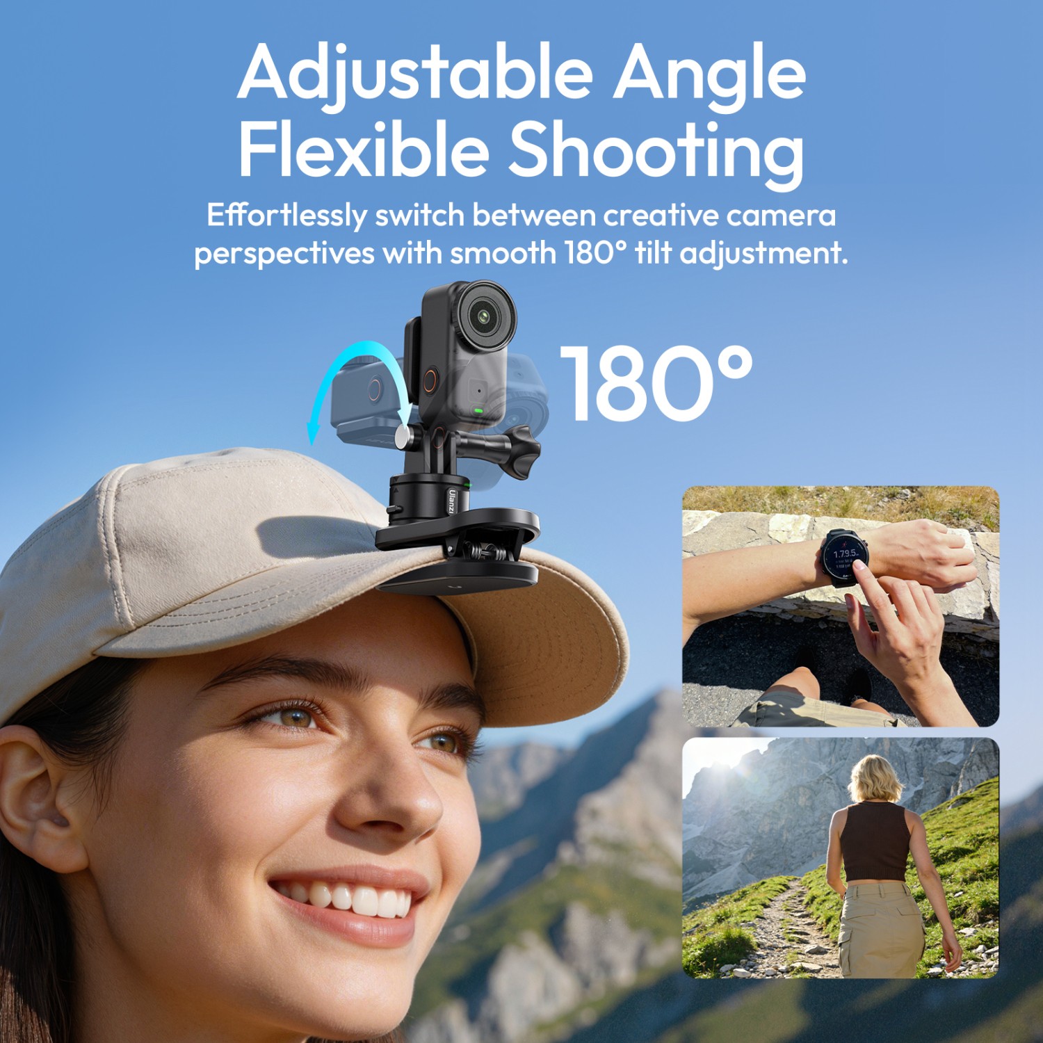 Ulanzi OA25 horizontal and vertical shooting