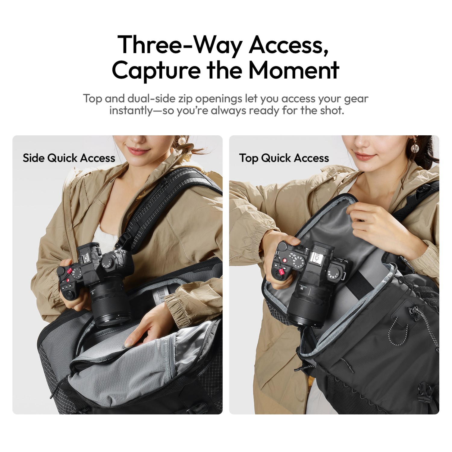 Ulanzi TP01 – 25L travel photography backpack