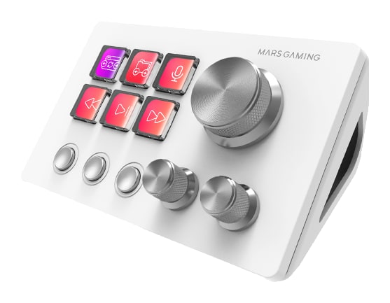 Mars Gaming MSD-TWO – 6 customisable LCD keys