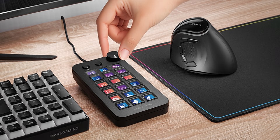 Mars Gaming MSD-NEO – Numeric keypad and calculator