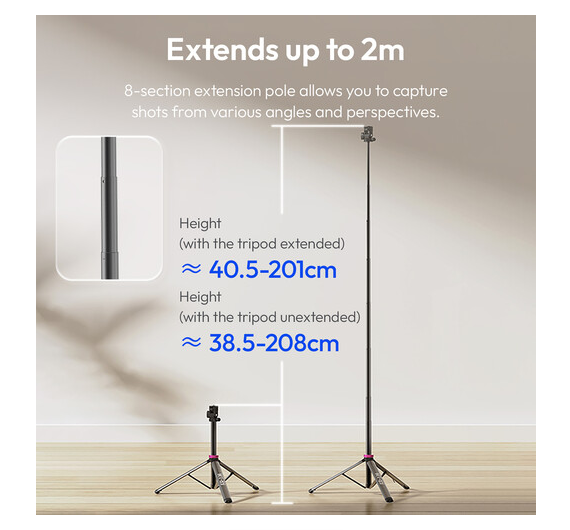 Ulanzi MT-89 360° and 180° ball head adjustment