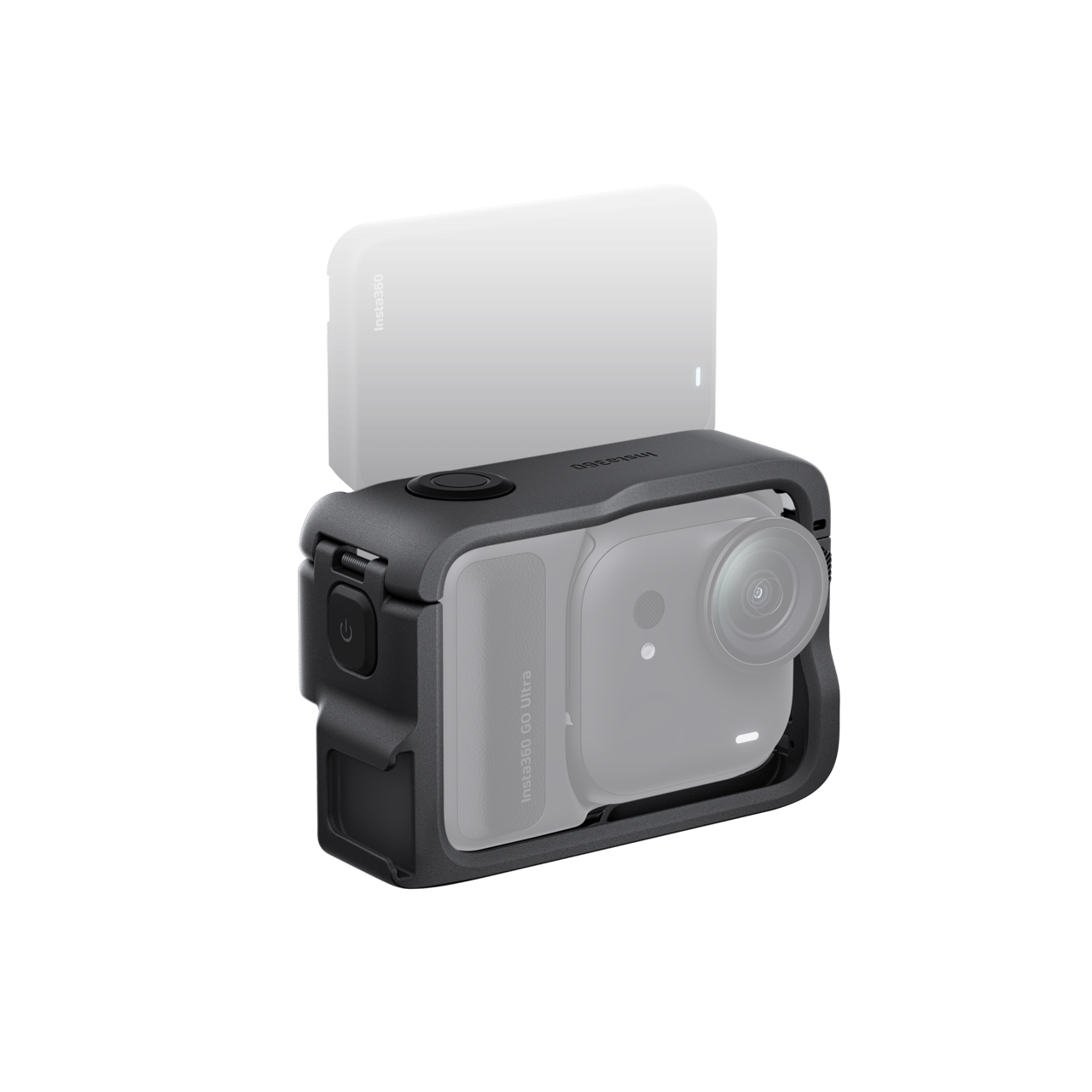 Insta360 GO Ultra in the Utility Frame