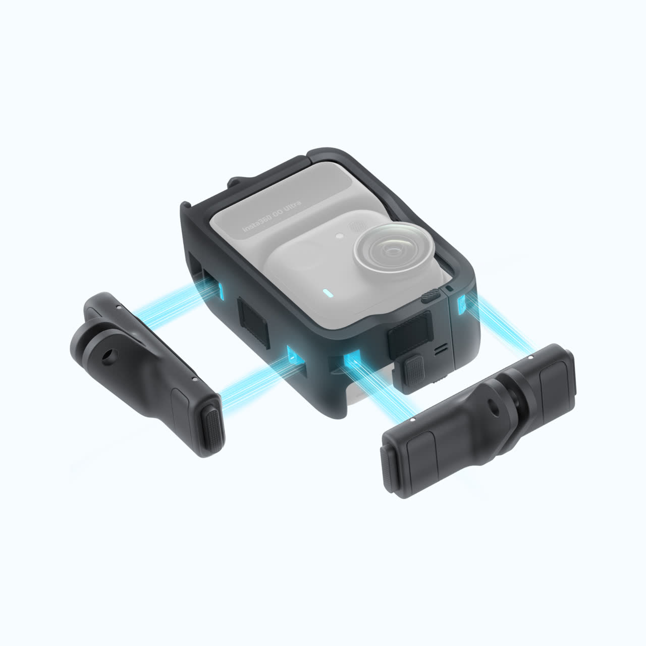 Insta360 GO Ultra in the Utility Frame