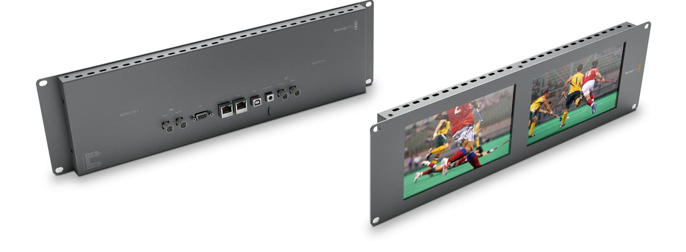 SmartView Duo – Thin chassis for racks and flight cases