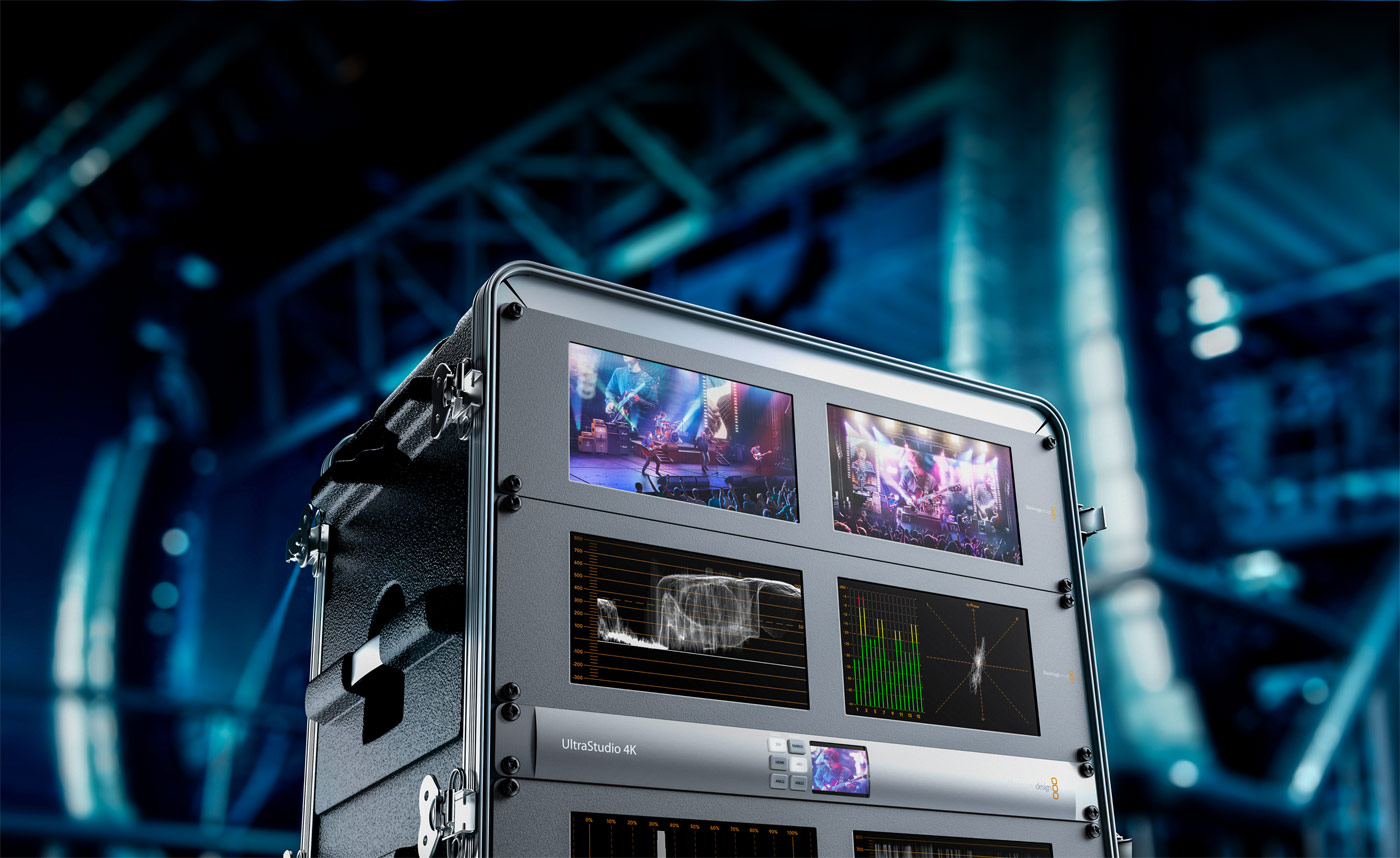 Monitoring for control rooms and OB vans