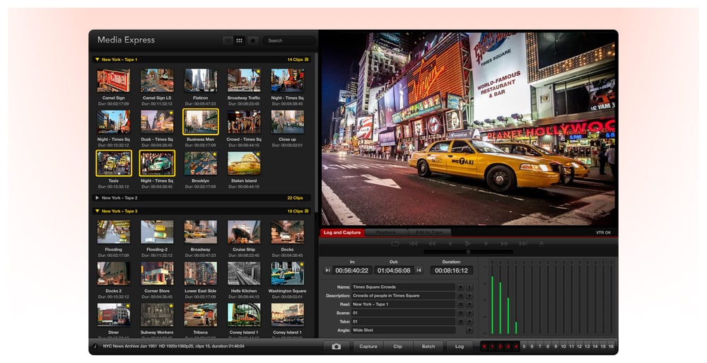 UltraStudio Express Recorder 3G – Included software