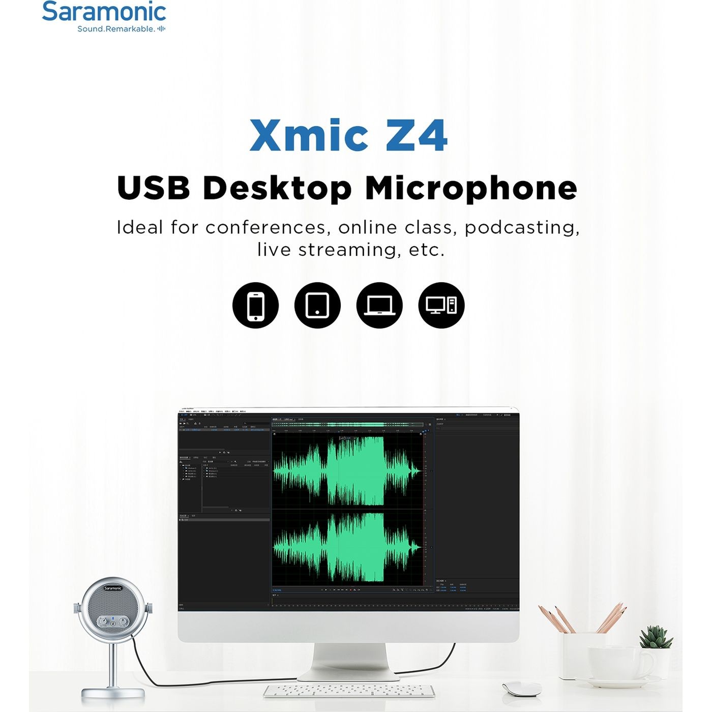Xmic Z4 headphone monitoring