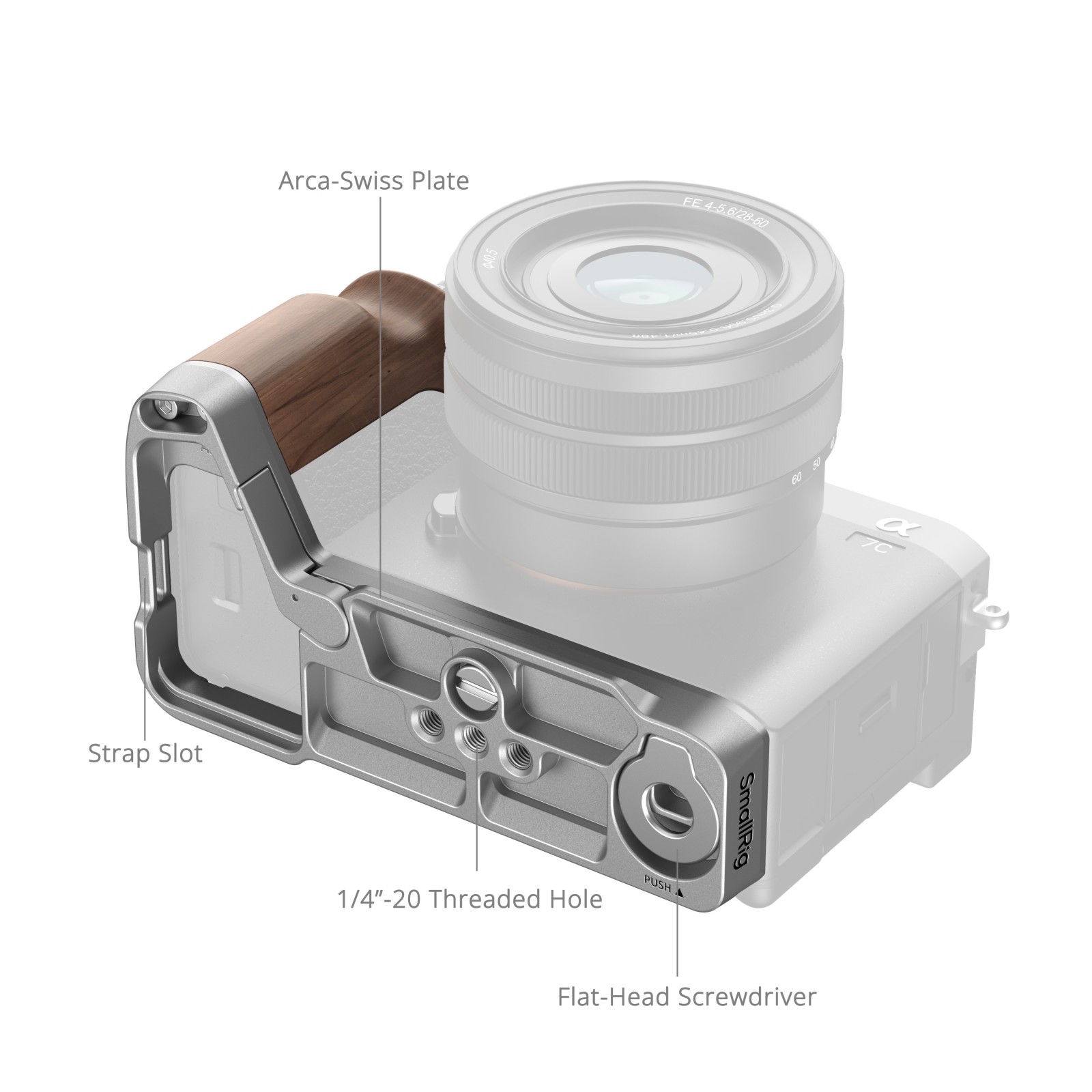 Arca-Swiss destička SmallRig 4796B