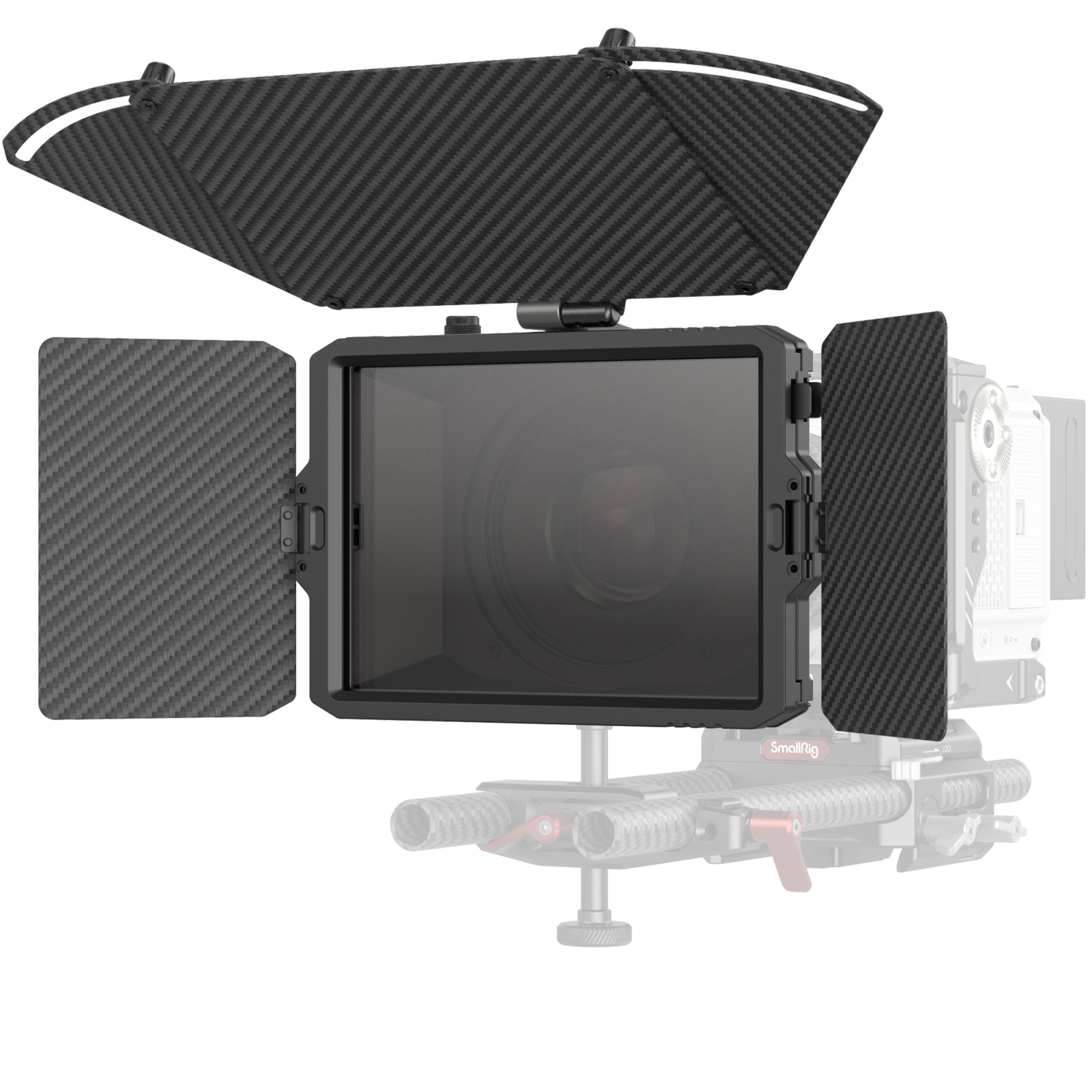 SmallRig Mini Matte Box Pro 3680B on a camera rig