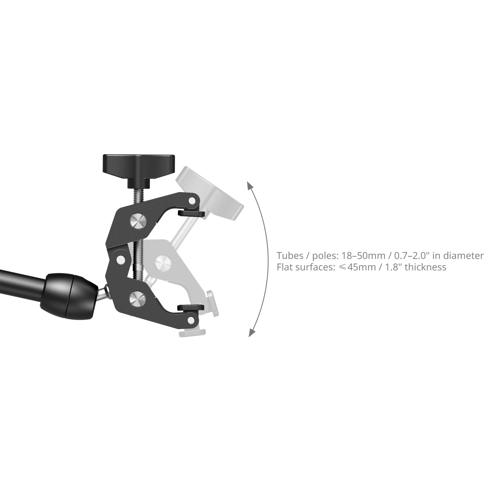 SmallRig 5624 arm adjustment