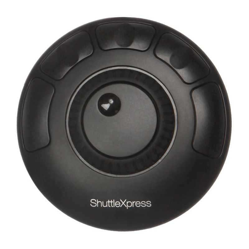 Contour Design ShuttleXpress with five buttons and jog/shuttle controls