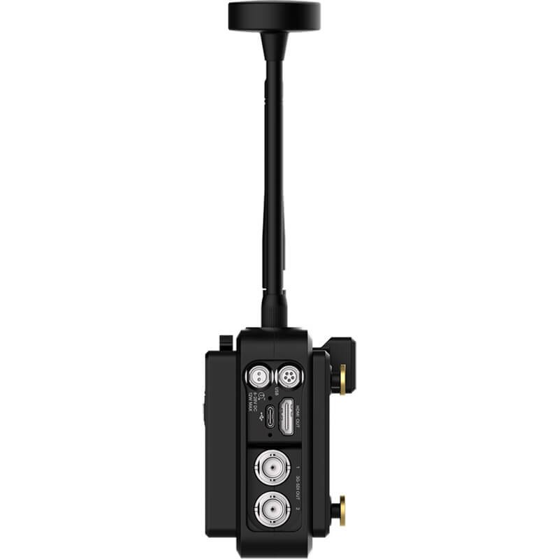 Output connectors on the Teradek Ranger Micro 5000 receiver