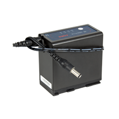 Teradek SWIT 11-0658 Canon BP-945/970 replacement battery with barrel-to-barrel cable