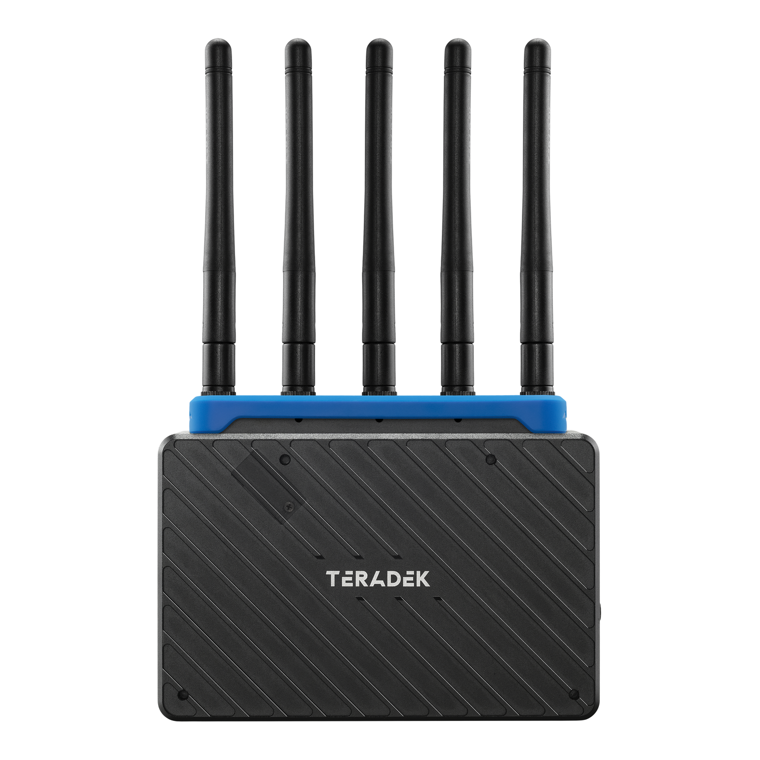 Teradek Bolt 6 LT RX blue silicone identification band