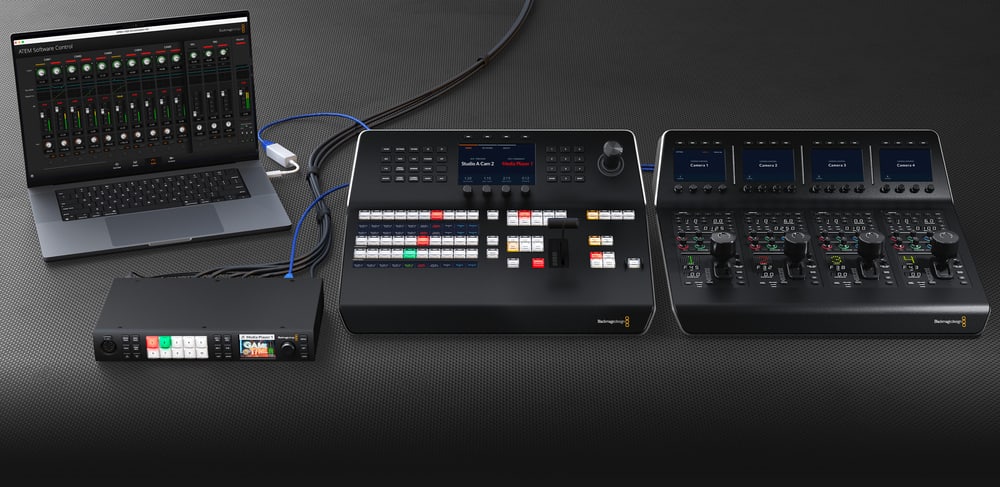 ATEM Camera Control Panel – Easy expansion