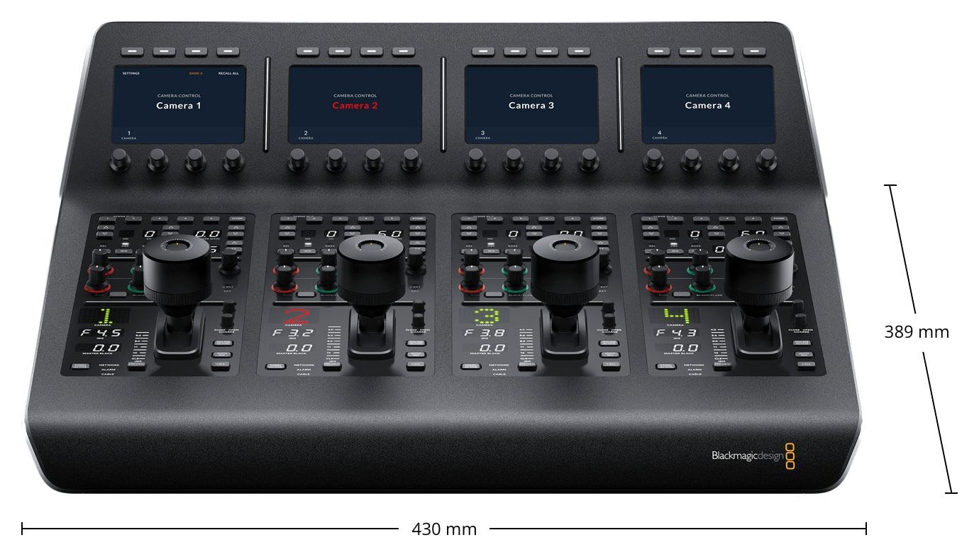ATEM Camera Control Panel – Dimensions