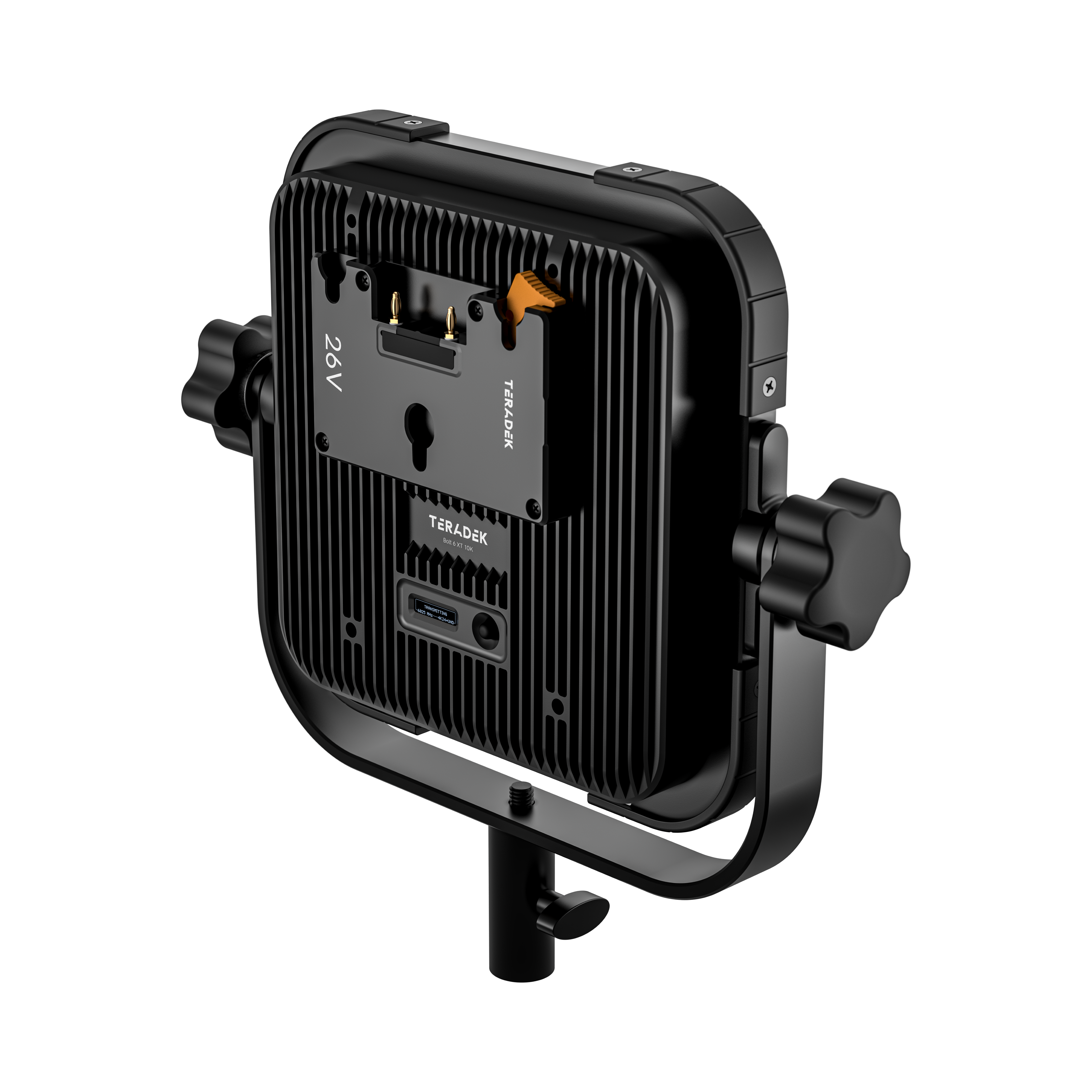 Teradek Bolt 6 XT 10K RX Gold Mount – rear view