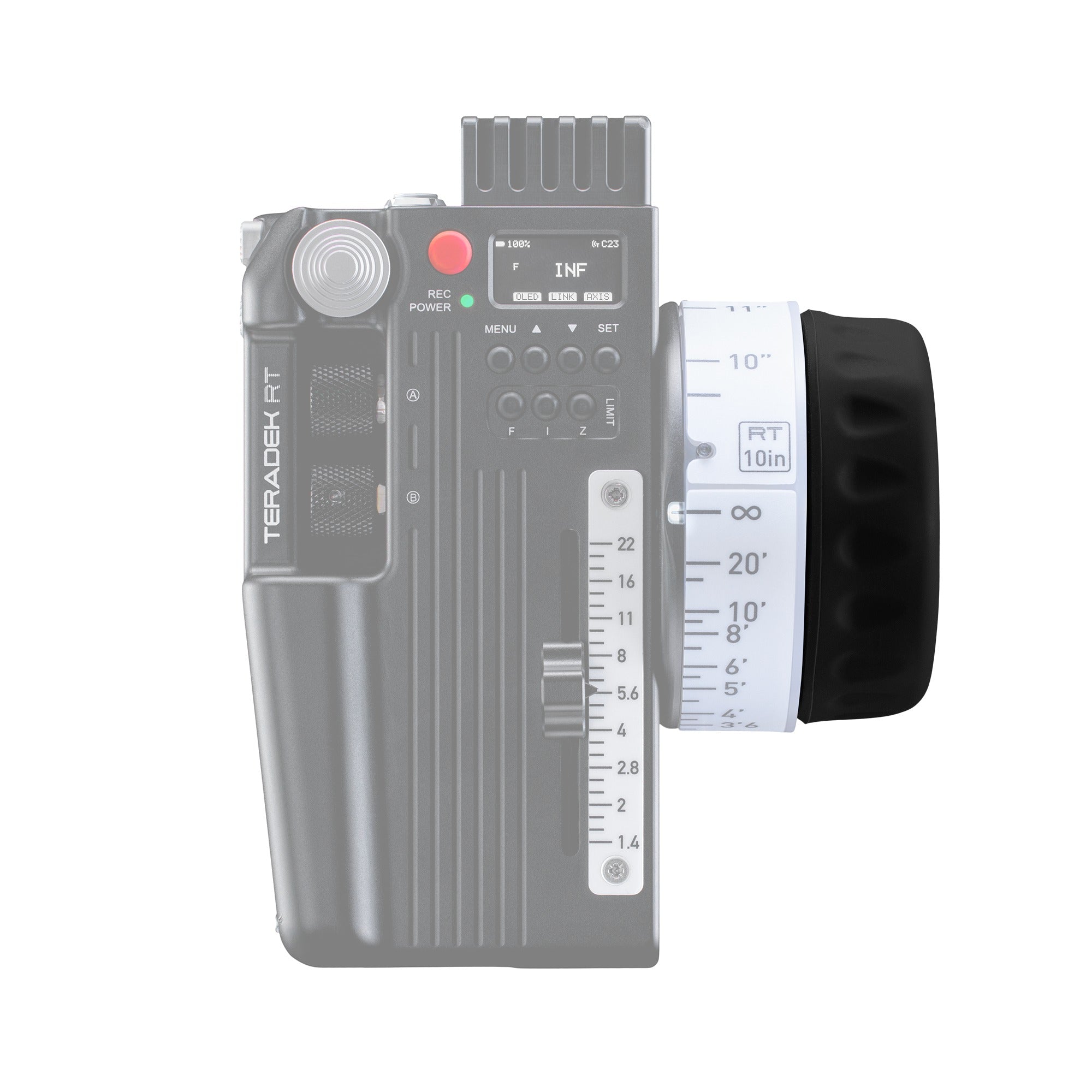 Black Teradek 11-0942 silicone knob grip for CTRL
