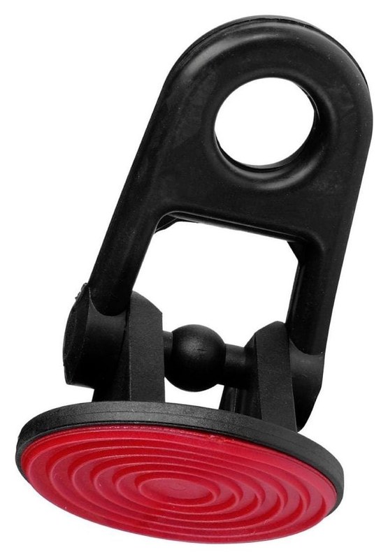 Cartoni AT877 Pivoting Rubber Foot with Hook Eye for Red Lock and SDS