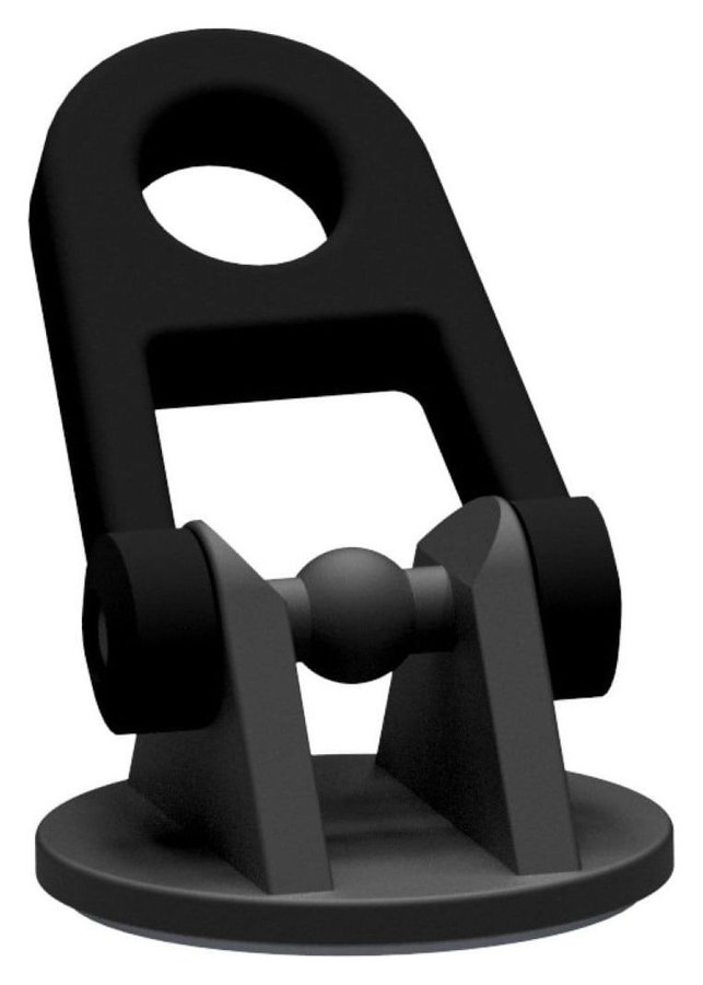 Cartoni AT877 Pivoting Rubber Foot with Hook Eye for Red Lock and SDS – Foot joint