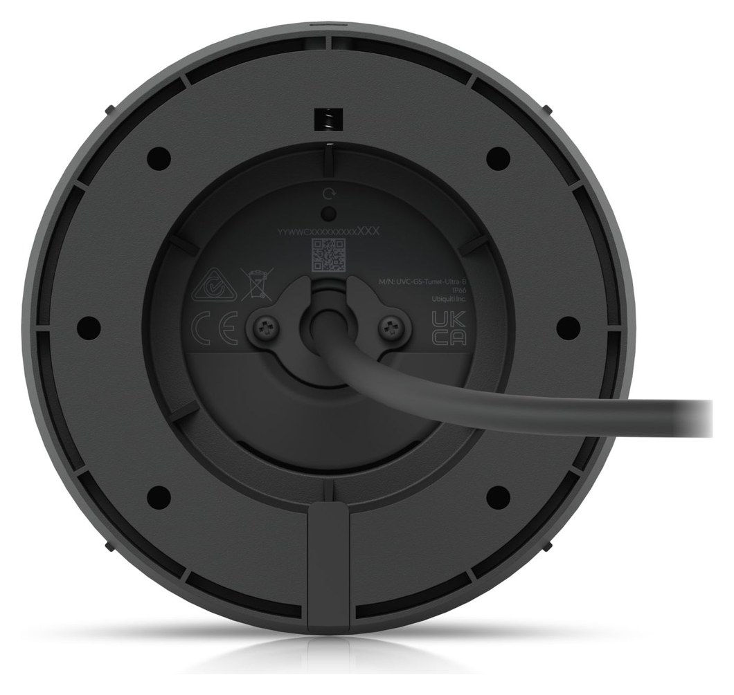 Ubiquiti UniFi Protect G5 Turret Ultra, black – Ceiling or wall mounting