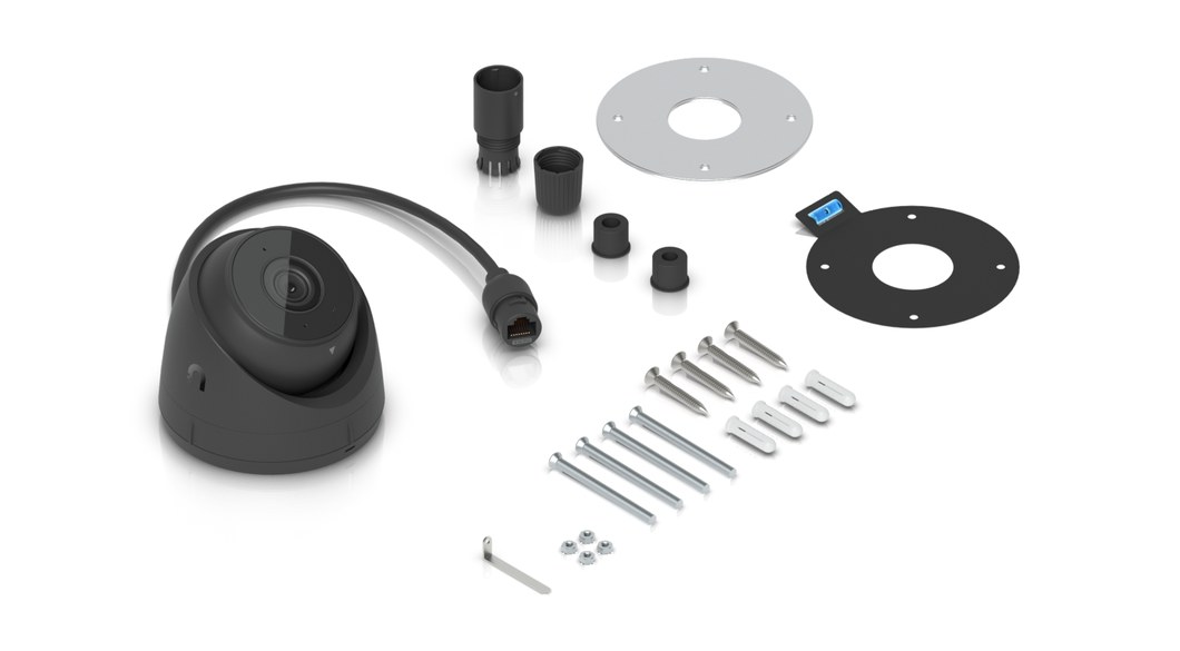 Ubiquiti UniFi Protect G5 Turret Ultra, black – One cable for data and power