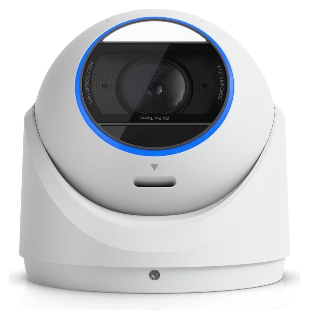 Ubiquiti UniFi Protect G6 Pro Turret, white – 2.36× optical zoom