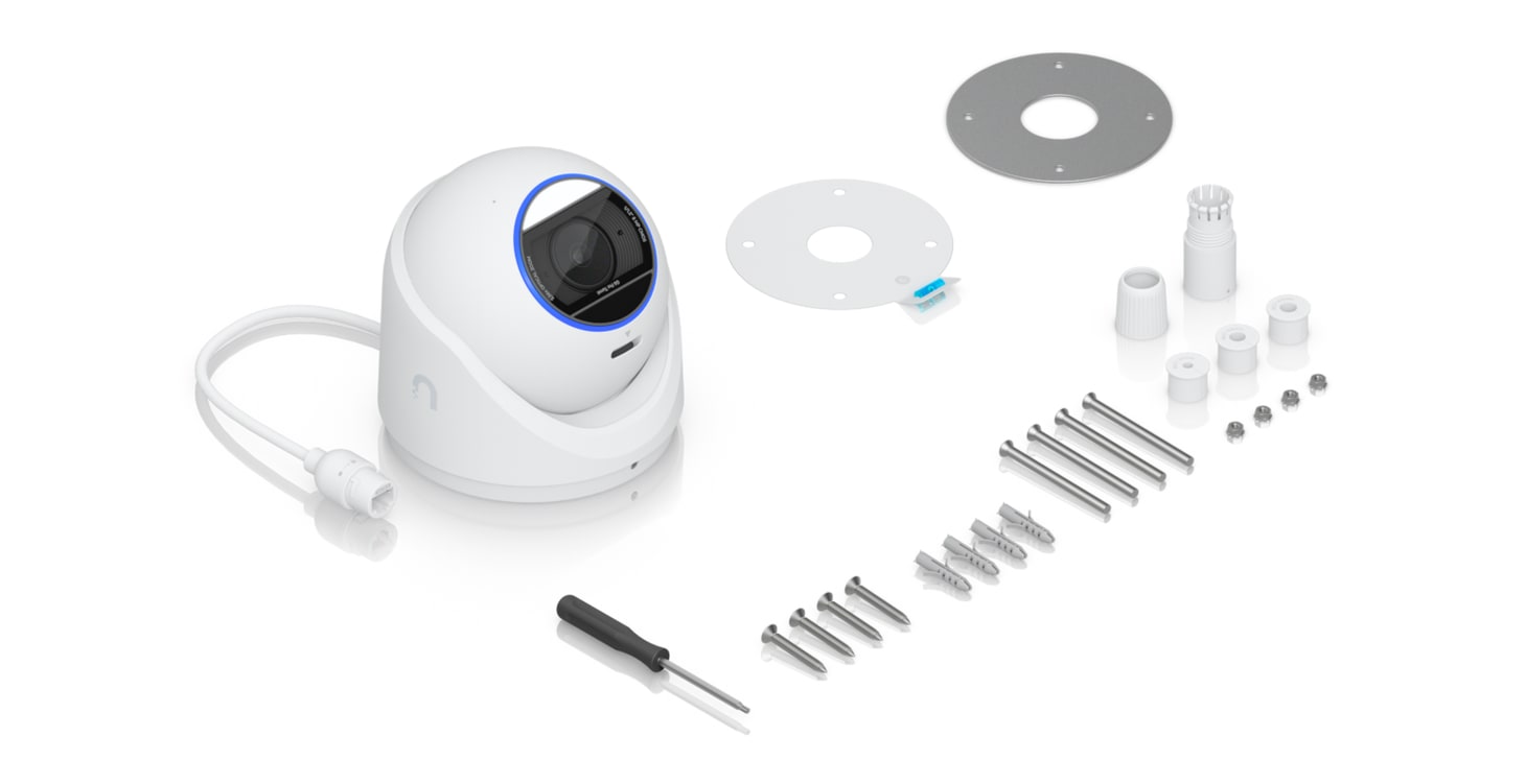 Ubiquiti UniFi Protect G6 Pro Turret, white