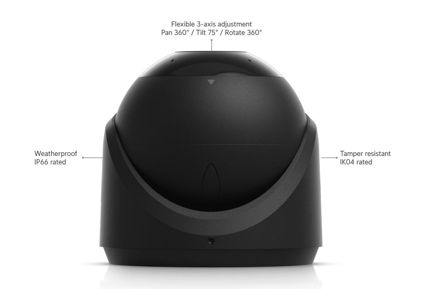 Ubiquiti UniFi Protect G6 Turret, black