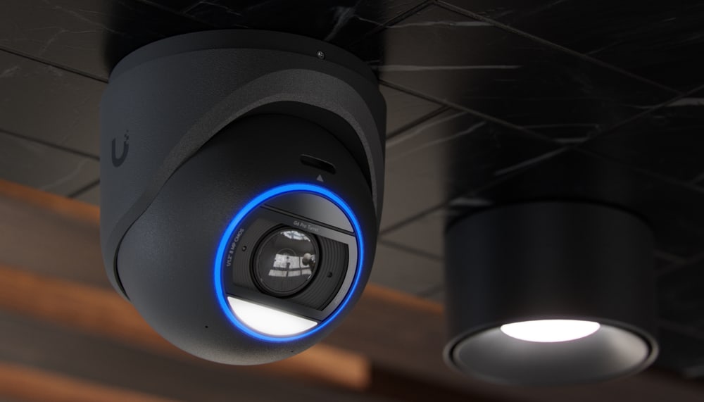 Ubiquiti UniFi Protect G6 Pro Turret, black – Multi-TOPS AI engine