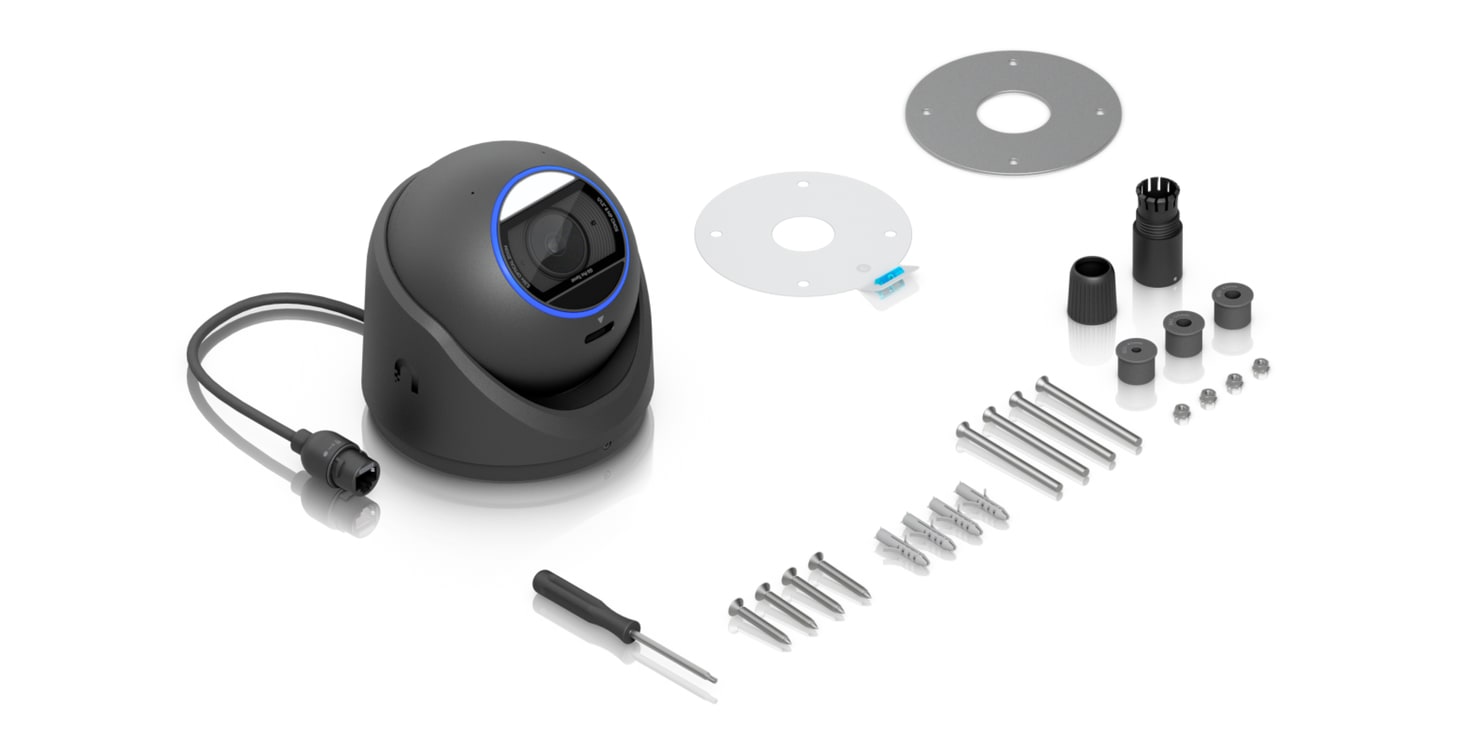 Ubiquiti UniFi Protect G6 Pro Turret, black