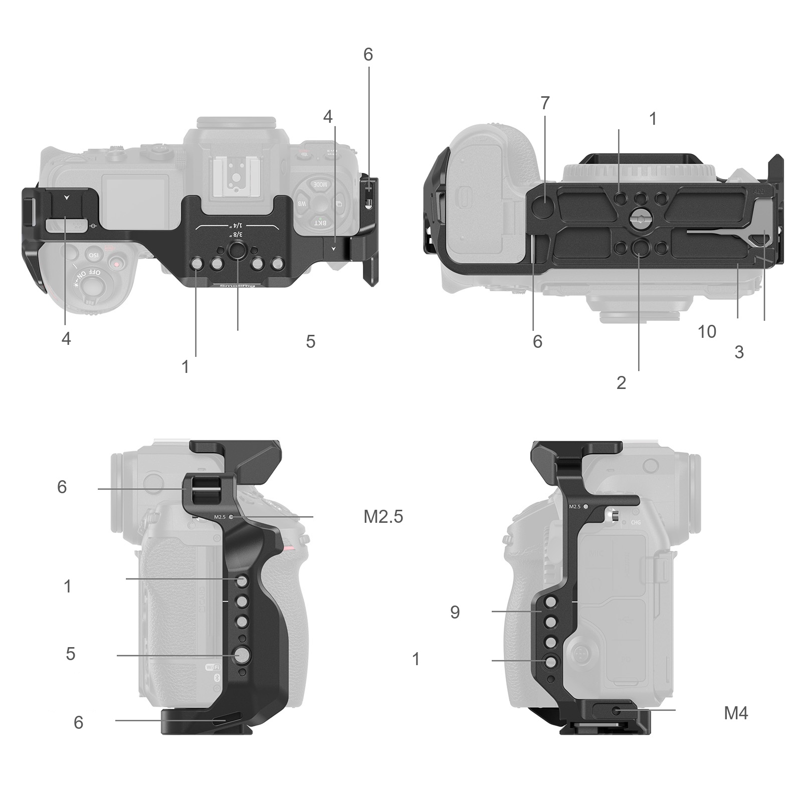 Mount accessories where you need them