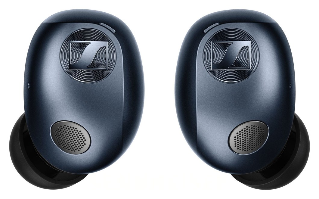 Sennheiser MOMENTUM True Wireless 5 Denim – Up to 40 hours of playtime and replaceable batteries