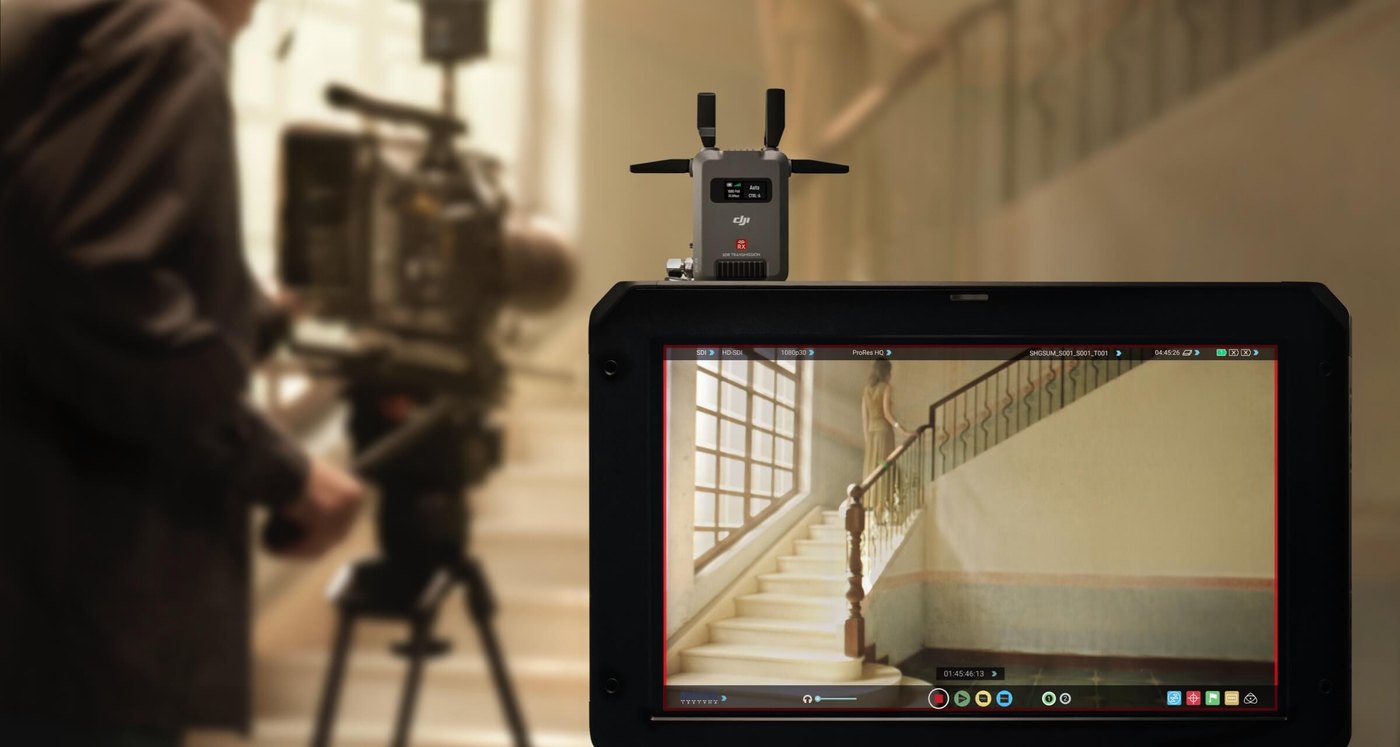 DJI RS 4 Pro Combo (2026) – Remote monitoring and control