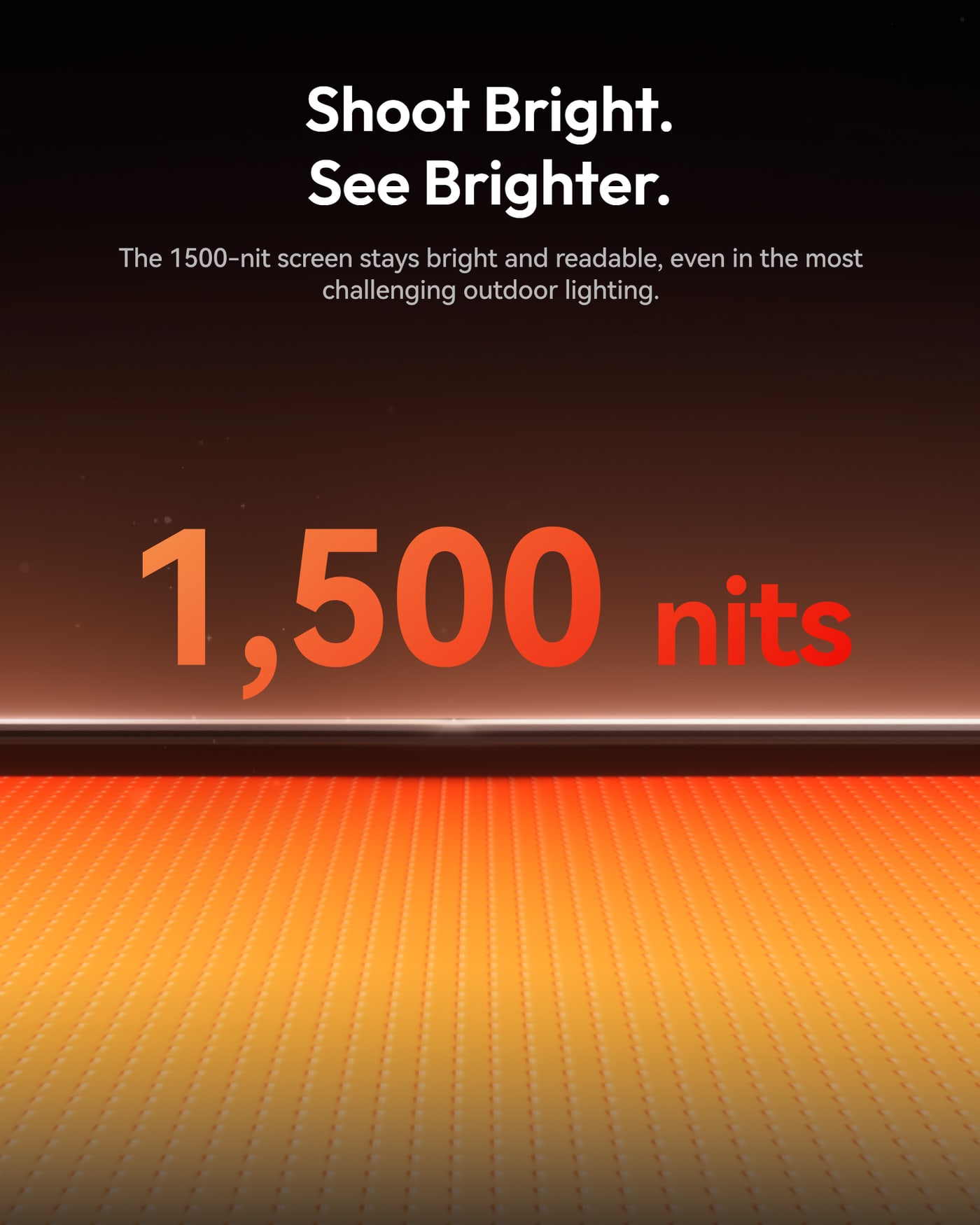 Hollyland Pyro 5 4K – 1500-nit brightness