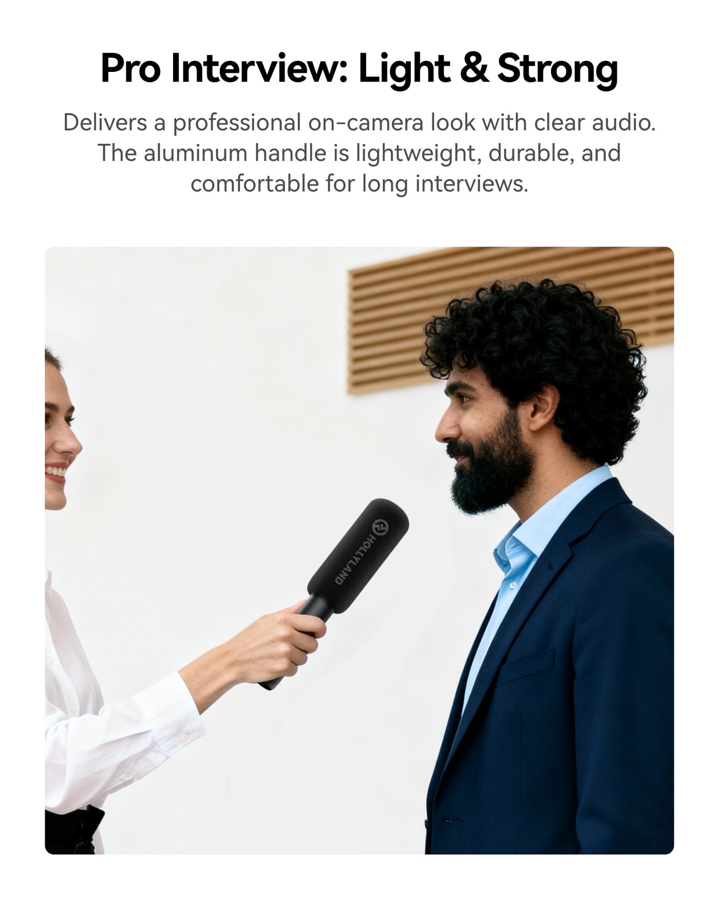 A professional look