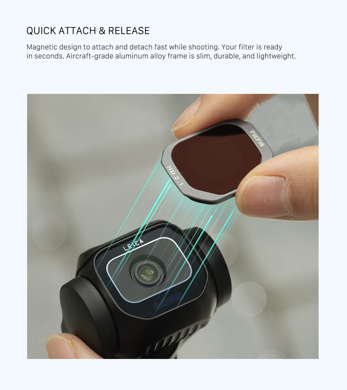 Magnetic attach and release