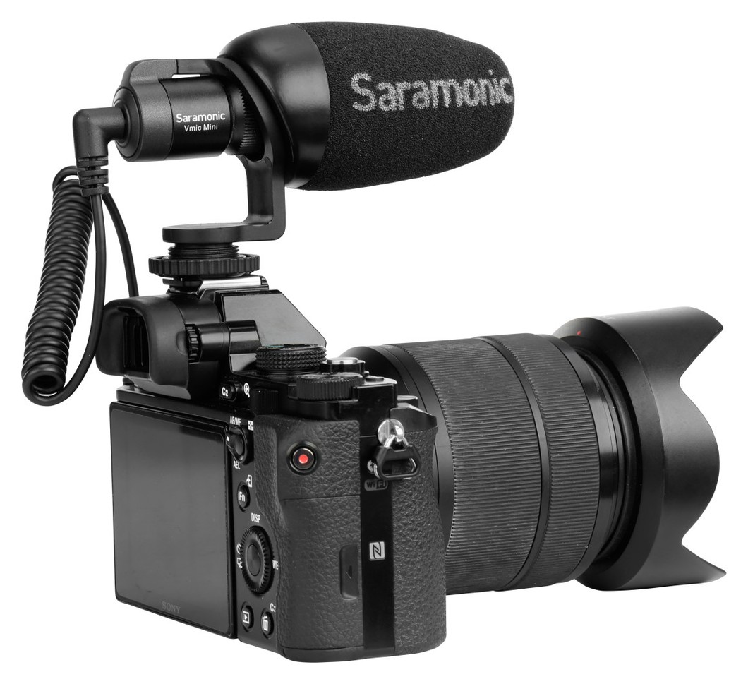 Saramonic Vmic Mini – On a camera or camcorder