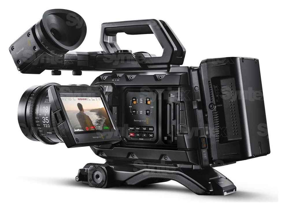 Blackmagic URSA Mini Pro 4.6K G2 – Controls like a broadcast camera