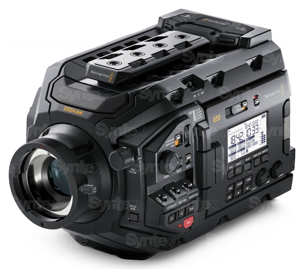 Blackmagic URSA Mini Pro 4.6K G2 – 4.6K sensor with 15 stops of dynamic range