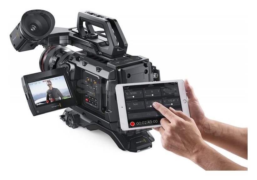 Blackmagic URSA Mini Pro 4.6K G2 – iPad control via Bluetooth
