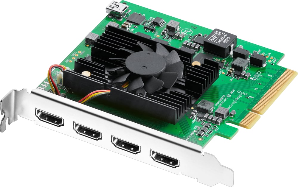 DeckLink Quad HDMI Recorder – Four customizable capture cards in one