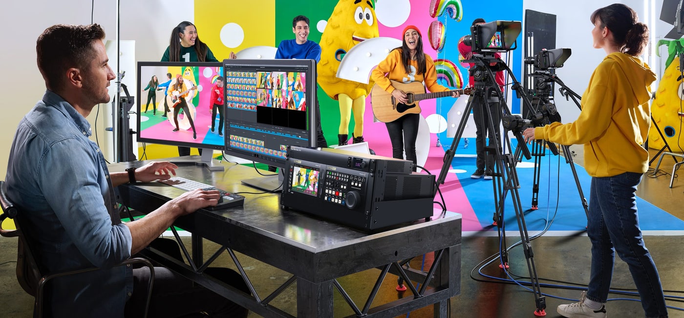 HyperDeck Extreme 8K HDR – Record direct to network storage