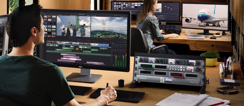 Blackmagic Design MultiDock 10G – Edit straight from the disks