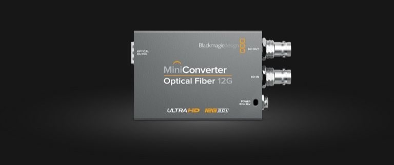 Mini Converter Optical Fiber 12G – Two converters in one