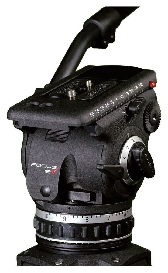 Cartoni Focus 18 – Sliding plate and locks